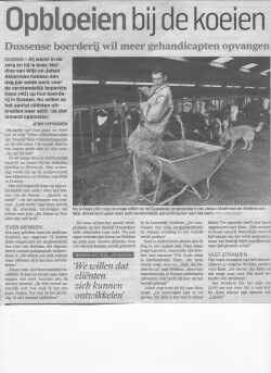Uit dagblad AD Rivierenland, 27-9-2012